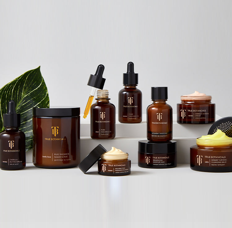 True Botanicals Chebula Active Serum
True Botanicals Pure Radiance Sugar Scrub
True Botanicals Pure Radiance Oil
True Botanicals Vitamin C Booster
True Botanicals Chebula Extreme Cream
True Botanicals Moisture Lock Barrier Cream
True Botanicals Ginger Turmeric Cleansing Balm